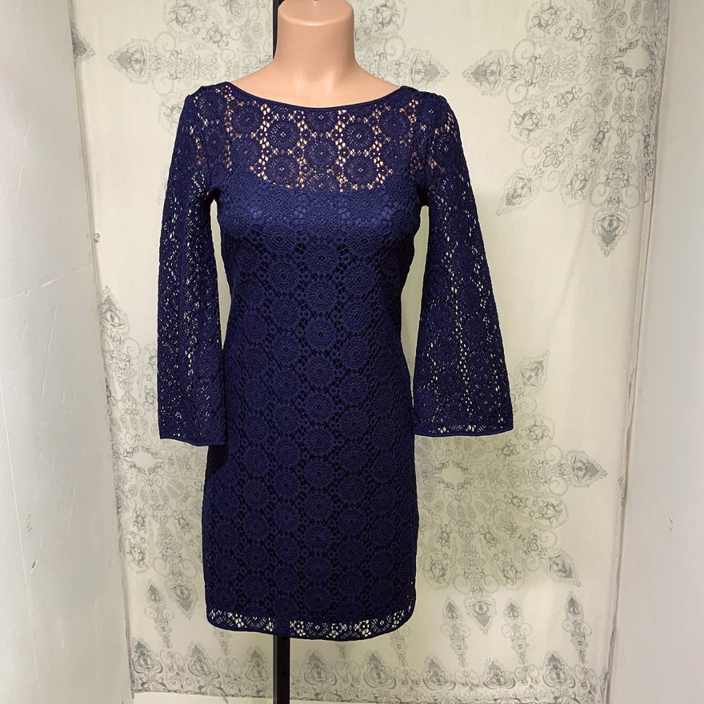 🐈 LILLY PULITZER Breakers Lace Topanga Dress - Picture 7 of 10